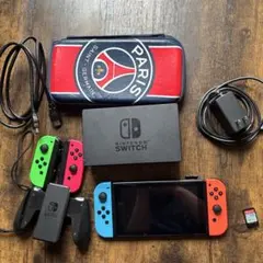 Nintendo Switch 本体 + Joy-Con 4色 + 付属品