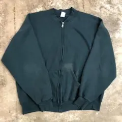 古着 90s RUSSELLラッセル フルジップスウェットカーディガンXXL