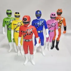 戦隊モノ　ヒーロー　ソフビ　フィギュア　セット 2025年最新】Yahoo!オークション -戦隊 ソフビ セットの中古品・新品