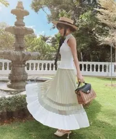 ◆eimy istoireエイミーイストワール◆プリーツスカート