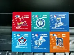 メジャーリーグベースボール　シール　カネボウフーズ　おまけのサムネイル