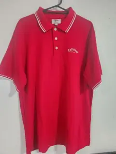 Callaway 赤 ポロシャツ LLサイズ