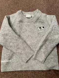 ANYAHINDMARCH✖️UNIQLOホワイトセーター 縮んで110cm程度