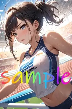 a054　AI美女　イラスト　ポスター　アニメ　コスプレ　グラビア