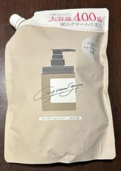 cocone クレイクリームシャンプー 400g つめかえ
