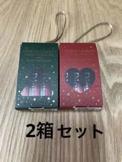 未開封　Dinto ミニリップティント　ホリデーエディション3色入り　2箱　6本