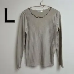 Vandash 【 Ｌ 】長袖 トップス シャツ 薄手 秋冬 春