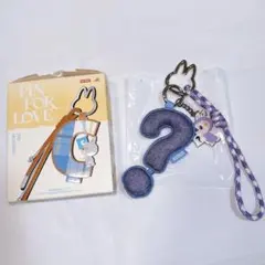 ラブブ PIN FOR LOVE イニシャルキーリング ?