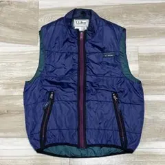 [S] 80s L.L.Bean プリマロフト ベスト パープル