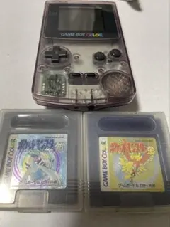 ゲームボーイカラー ポケットモンスター 金 銀 ソフト セーブ機能なし