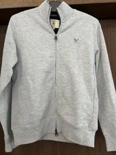 AIGLE ジップアップパーカー グレー Sサイズのサムネイル