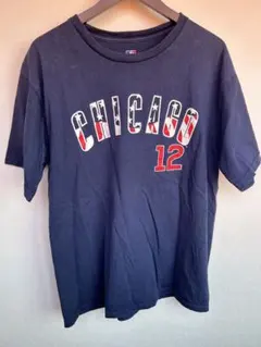 USA 古着 CHICAGO SORIANO 12 Tシャツ サイズL