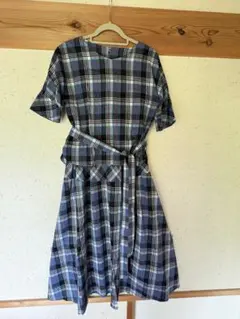 GEORGE RECH（ジョルジュ　レッシュ）チェック柄 セットアップ 半袖