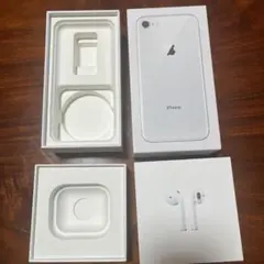 iPhone8空箱　AirPods空箱セット