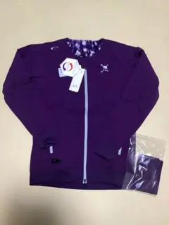 オークリー ゴルフウェア（M） スカルリバーシブルウインド　ブルゾン