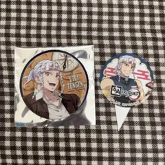 宇髄天元　サンシャインシティ缶バッチ&牛角プラカード