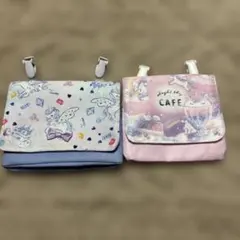 ユニコーン柄 移動ポケット 2個セット　ゆめかわ　小学生　女の子のサムネイル