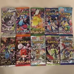 ポケカ 未開封ボックス クレイバースト ＋未開封バラパック10パック
