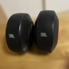 JBL 円形スピーカー 黒・オレンジ