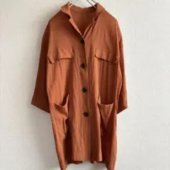 fredy emue シャツ 羽織 M相当 カラーシャツ 開襟 ジャケットのサムネイル