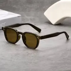 ウェリントン サングラス UVカット 韓国風 おしゃれ レトロ 伊達メガネ