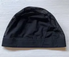 子ども用スイミングキャップ　黒色