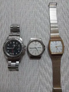【ジャンク品】時計3点セット