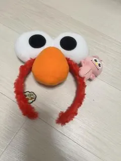 【1回のみ使用】USJエルモ カチューシャ モッピー付き