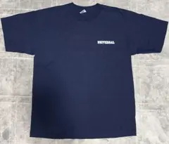 UNIVERSAL プリントTシャツ ネイビー 古着　メンズ USA サイズXL