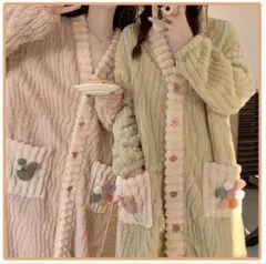 ガウン 冬 ルームウェア 着る毛布 パジャマ バスローブ ナイトガウン 寝巻き