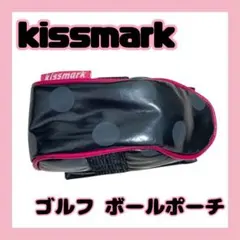 kissmark キスマーク ゴルフ ボールポーチ ボールケース ドット柄 meのサムネイル