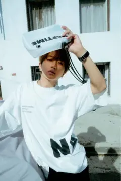 Nissy NAPTIME クリアショルダーバッグ ブラックのサムネイル