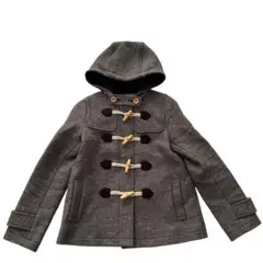 Dearest ダッフルコート　日本製　ウール　グレー　S