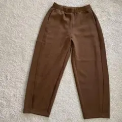 新品UNIQLO ドライスウェットカーブパンツ　L
