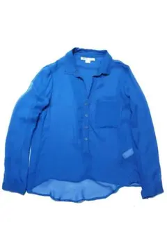 helmut lang blue sheer shirtsのサムネイル