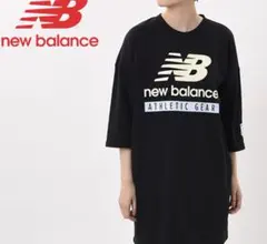 new balance ブラック 八分袖 ワンピースのサムネイル