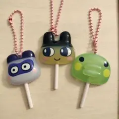 たまごっち カラフルキャンディチャーム まめっち くちぱっち ますくっち