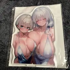 新品未開封 アクスタ 宇崎ちゃん 宇崎花 宇崎月 ドレス　宇崎ちゃんは遊びたい！