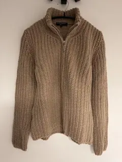 DOLCE&GABBANA ジップアップ ニット ベージュのサムネイル
