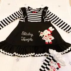 Shirley Temple うさぎ　トランプ　ワンピース 90cm セット
