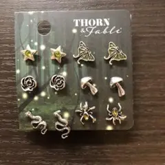 THORN & Fable ピアスセット