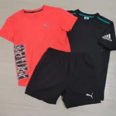 サッカーウェア150　Tシャツ ショートパンツ セット