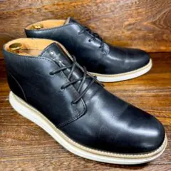 COLE HAAN（コール ハーン）のレザーチャッカブーツ 試着のみ - メルカリ