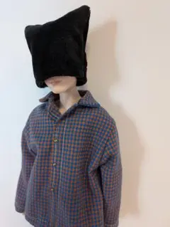 BTS マテルドール服 千鳥格子柄　開襟シャツ