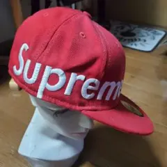 激レア Supreme × NewEra サイドロゴ キャップ 7 1/4