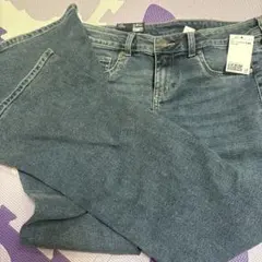 フレアードローデニム　デニムブルー　40