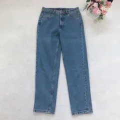 ザラ デニムパンツ レディース ボトム カジュアル ジーンズ シンプル 無地 青のサムネイル