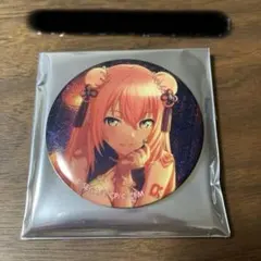 プロセカ　グリッター缶バッチ　巡音ルカ