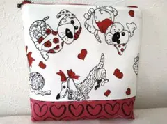 ロラライハリス　ポーチ　Puppy Toss〜②