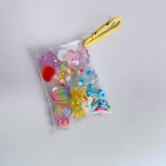 ガチャ詰めポーチ風 キーホルダー チャーム キャンディバッグ